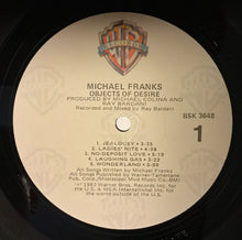 Load image into Gallery viewer, Michael Franks : Objects Of Desire (LP, Album, Jac)