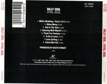 Load image into Gallery viewer, Billy Idol : Vital Idol (CD, Comp, Club, RE, CRC)