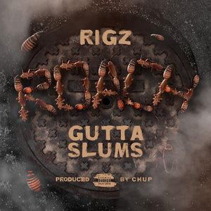 Rigz (2) : Roach Gutta Slums (LP, Album, Ltd, Num, Pic)