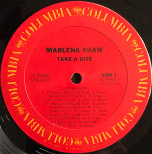 Marlena Shaw : Take A Bite (LP, Album, Ter)