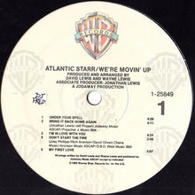 Load image into Gallery viewer, Atlantic Starr : We&#39;re Movin&#39; Up (LP, Album)