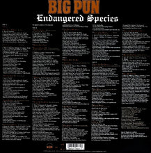Load image into Gallery viewer, Big Pun* : Endangered Species (2xLP, Comp)