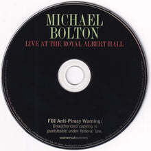 Load image into Gallery viewer, Michael Bolton : Live At The Royal Albert Hall (CD, Album)