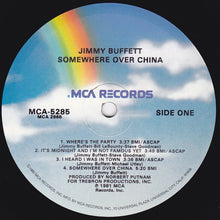 Load image into Gallery viewer, Jimmy Buffett : Somewhere Over China (LP, Album, Glo)
