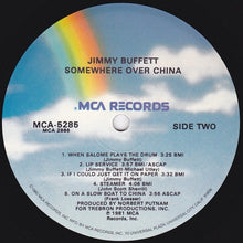 Load image into Gallery viewer, Jimmy Buffett : Somewhere Over China (LP, Album, Glo)