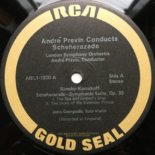 Load image into Gallery viewer, Rimsky-Korsakoff* / André Previn, London Symphony* : Scheherazade (LP, Album, RE, RM)