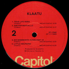 Load image into Gallery viewer, Klaatu : Klaatu (LP, Album, Win)