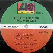 Load image into Gallery viewer, The Escape Club : Wild Wild West (LP, Album)