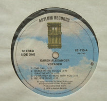 Load image into Gallery viewer, Karen Alexander : Voyager (LP, Album)