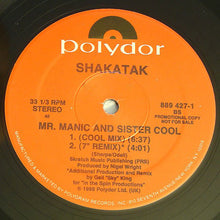 Load image into Gallery viewer, Shakatak : Mr. Manic &amp; Sister Cool (12&quot;, Promo)