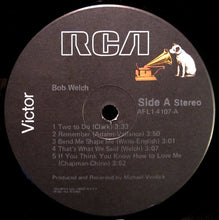 Load image into Gallery viewer, Bob Welch : Bob Welch (LP, Album, Ind)