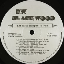 Load image into Gallery viewer, R.W. Blackwood : Let Jesus Happen To You (LP, Album)