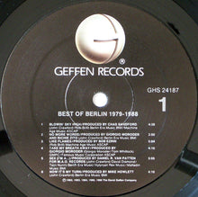 Load image into Gallery viewer, Berlin : Best Of Berlin 1979 - 1988 (LP, Comp)