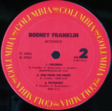 Load image into Gallery viewer, Rodney Franklin : Skydance (LP, Album)