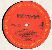 Load image into Gallery viewer, Deniece Williams : As Good As It Gets (LP, Album)