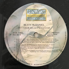 Load image into Gallery viewer, Various Featuring Betty McDaniel* : Do Your Heart A Favor  (LP, Album)