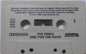 The Kinks : One For The Road (Cass, Album)