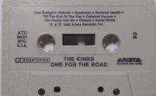 Load image into Gallery viewer, The Kinks : One For The Road (Cass, Album)