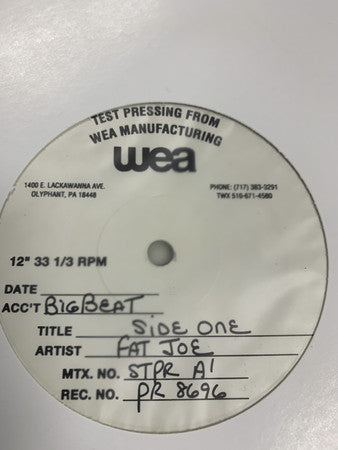 Fat Joe : Don Cartagena (2xLP, Album, TP)