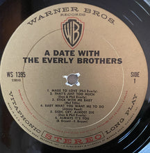 Load image into Gallery viewer, Everly Brothers : A Date With The Everly Brothers (LP, Album, RP, Ter)