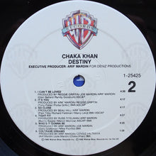 Load image into Gallery viewer, Chaka Khan : Destiny (LP, Album, SRC)