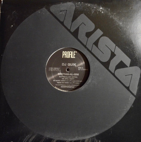 DJ Quik : Rhythm-Al-Ism (Over 70 Minutes Of Commercial-Free Music) (2xLP, Album, Gen)