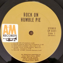 Load image into Gallery viewer, Humble Pie : Rock On (LP, Album, Ter)