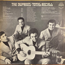 Load image into Gallery viewer, The Duprees : Total Recall (LP, Album)