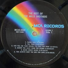 Load image into Gallery viewer, The Mills Brothers : The Best Of The Mills Brothers (2xLP, Comp, RE, Gat)