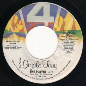 Gigolo Tony : The Player (7", Single)