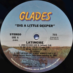 Latimore (2) : Dig A Little Deeper (LP, Album, Rai)