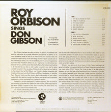 Load image into Gallery viewer, Roy Orbison : Roy Orbison Sings Don Gibson (LP, Album, MGM)