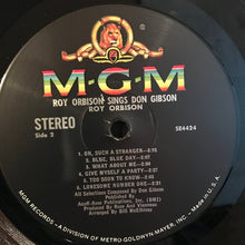Load image into Gallery viewer, Roy Orbison : Roy Orbison Sings Don Gibson (LP, Album, MGM)