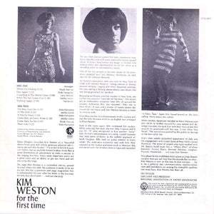 Kim Weston : For The First Time (LP, Album)