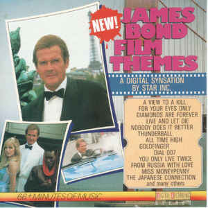 Star Inc. : James Bond Film Themes (A Digital Synsation By Star Inc.) (CD, Album)