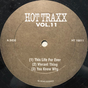 Various : Hot Traxx Vol. 11 (12", Comp, Smplr, Unofficial)