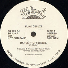 Load image into Gallery viewer, Funk Deluxe : Dance It Off (12&quot;, Promo)