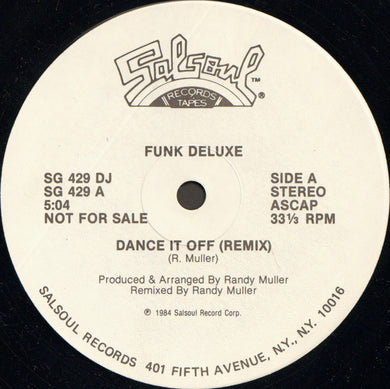 Funk Deluxe : Dance It Off (12