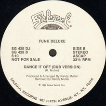 Load image into Gallery viewer, Funk Deluxe : Dance It Off (12&quot;, Promo)