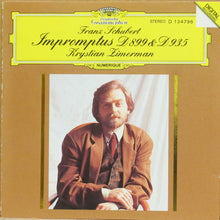 Load image into Gallery viewer, Franz Schubert - Krystian Zimerman : Impromptus D 899 &amp; D 935 (CD, Club)