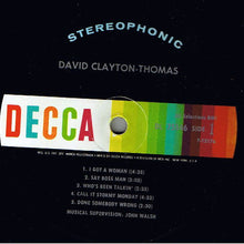 Load image into Gallery viewer, David Clayton-Thomas : David Clayton-Thomas! (LP, Album, Glo)