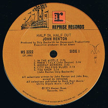 Load image into Gallery viewer, John Renton : Half In Half Out (LP)