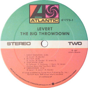 Levert : The Big Throwdown (LP, Album, Spe)