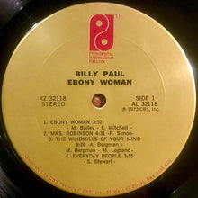 Load image into Gallery viewer, Billy Paul : Ebony Woman (LP, Album, RE, San)