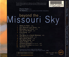 Load image into Gallery viewer, Charlie Haden &amp; Pat Metheny : Beyond The Missouri Sky (CD, Album, Club)