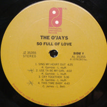 Load image into Gallery viewer, The O&#39;Jays : So Full Of Love (LP, Album, Pit)