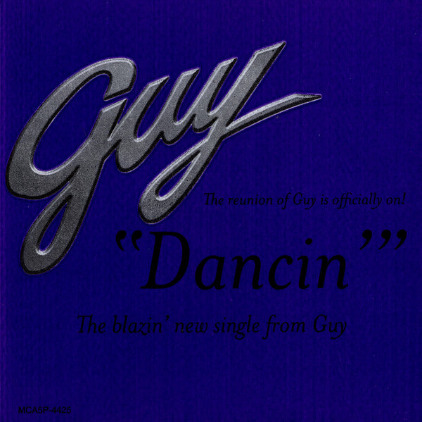 Guy : Dancin' (CD, Single, Promo)