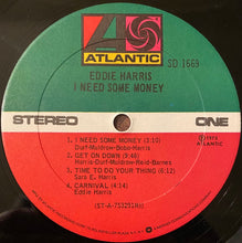 Load image into Gallery viewer, Eddie Harris : I Need Some Money (LP, Album, PRC)