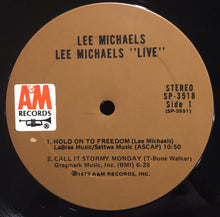 Load image into Gallery viewer, Lee Michaels : Live (2xLP, Album)