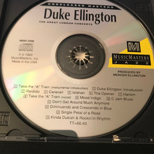 Load image into Gallery viewer, Duke Ellington : The Great London Concerts (CD, Album, Club, CRC)
